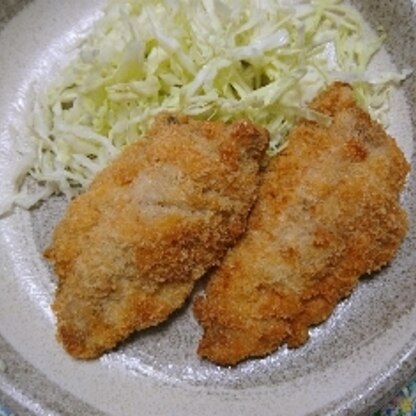 釣った鯵で作りました！大きかったので、開いて半身に切りました。最高に美味しく頂きました。